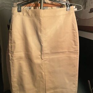 Banana Republic Tan Pencil Skirt Knee-length for Casual